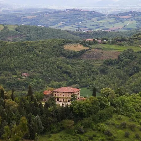ヴィラ Palazzo Prugnoli, Monte Santa Maria Tiberina, 8 Bedroom With Private Pool & Superb Views ペルージャ