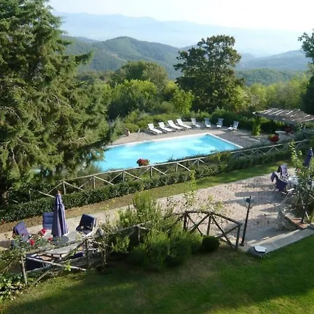 Palazzo Prugnoli, Monte Santa Maria Tiberina, 8 Bedroom With Private Pool & Superb Views